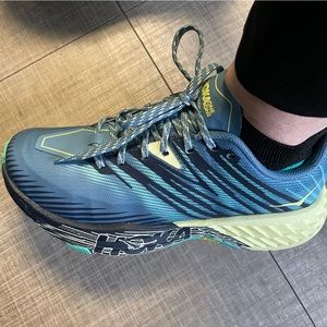 Hoka size 8D worn twice.